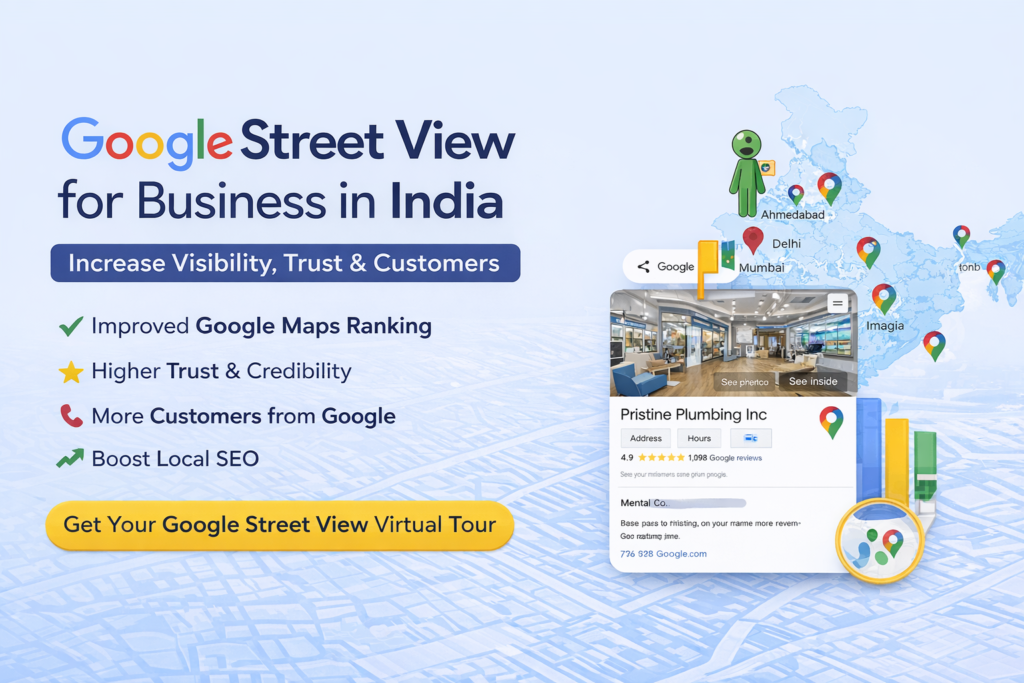 Google Street View virtual tour for business in India